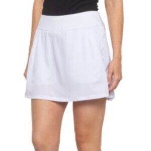 Pickle Ball Tennis Skort White with Gorgeous Back Pleats Skort Women's Size XL